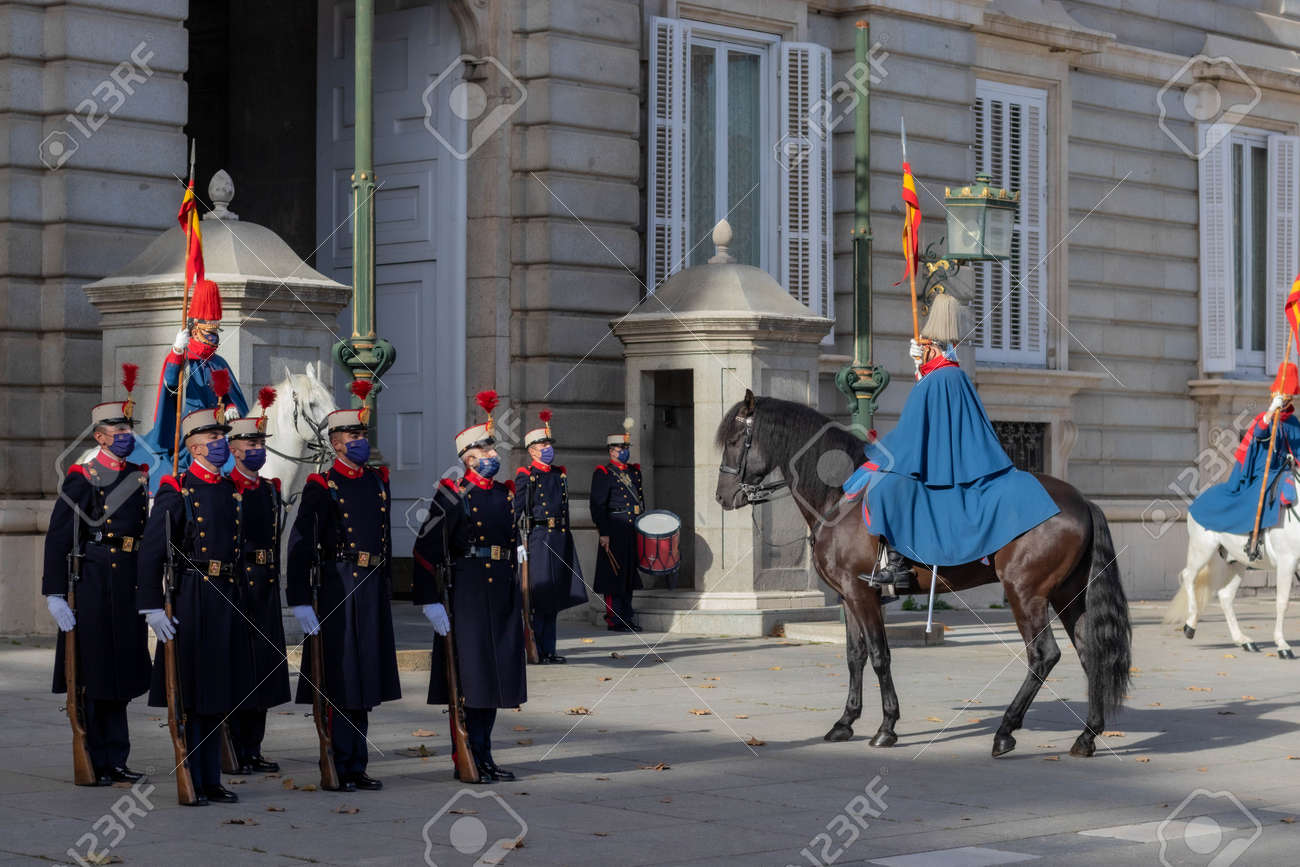 El Cambio de Guardia en el Palacio Real Un Espectáculo de Historia y Tradición